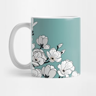 Beautiful Magnolia Blossoms Mug
